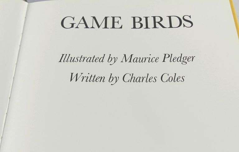 "GAME BIRDS" BY CHARLES COLES