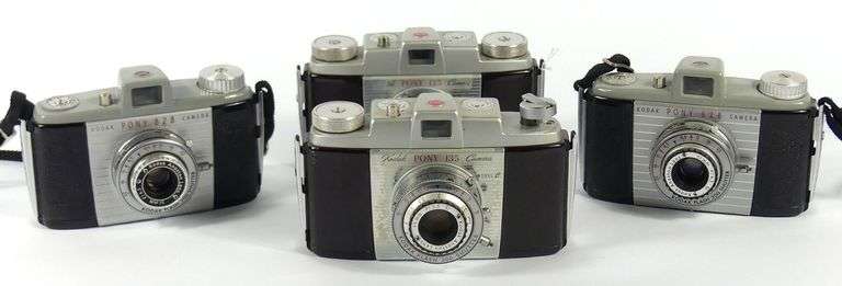 FOUR KODAK PONY CAMERAS