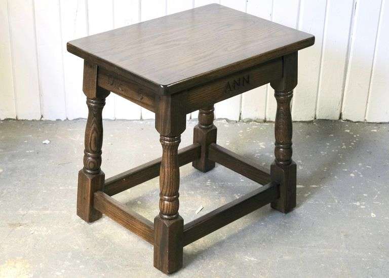 OAK STOOL