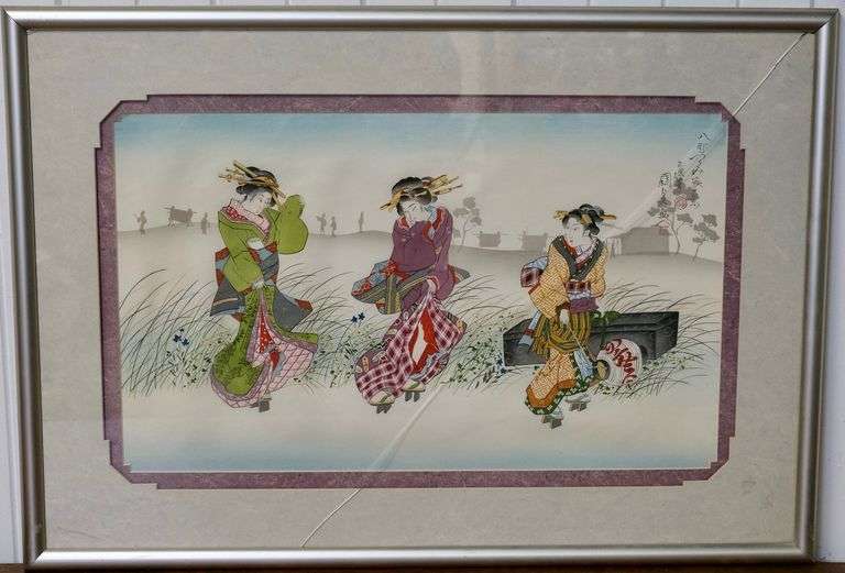 PAINTING ON SILK