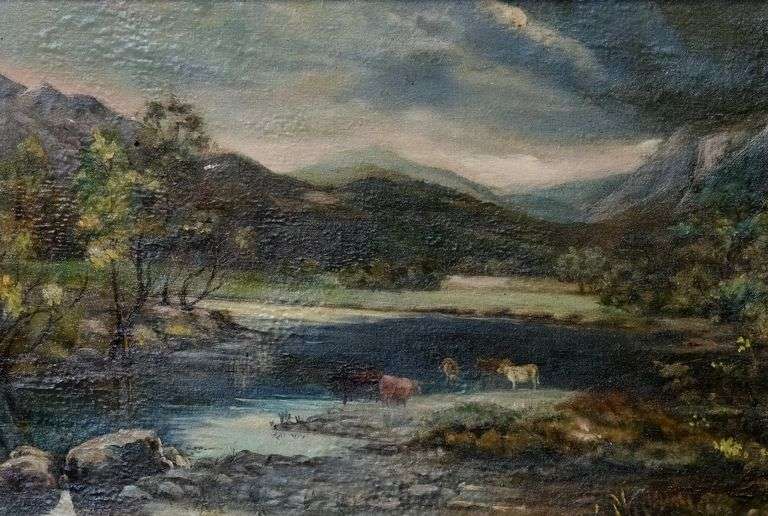 19TH CENTURY OIL PAINTING