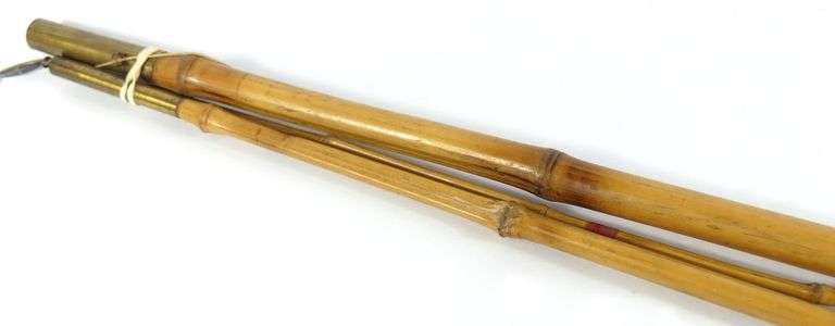 BAMBOO FISHING POLE & REEL