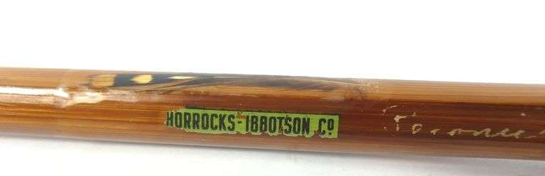 HORROCKS-IBBOTSON CO. BAMBOO ROD