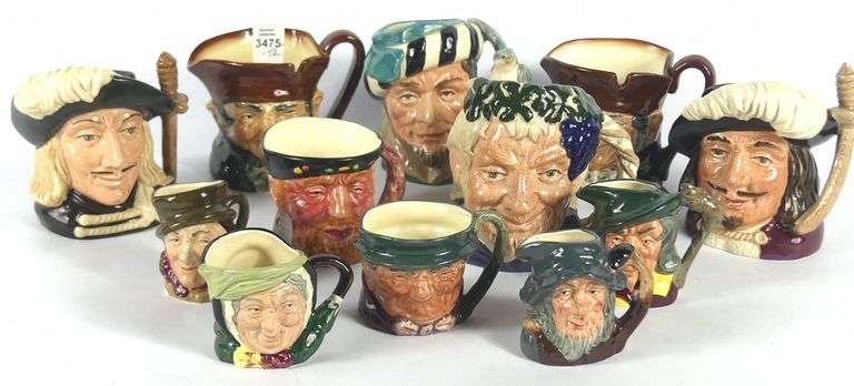 ROYAL DOULTON CHARACTER JUGS