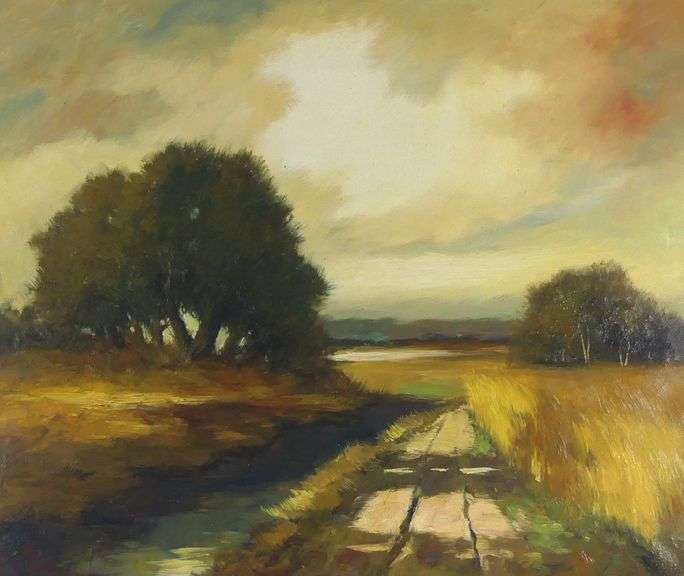 OIL ON CANVAS