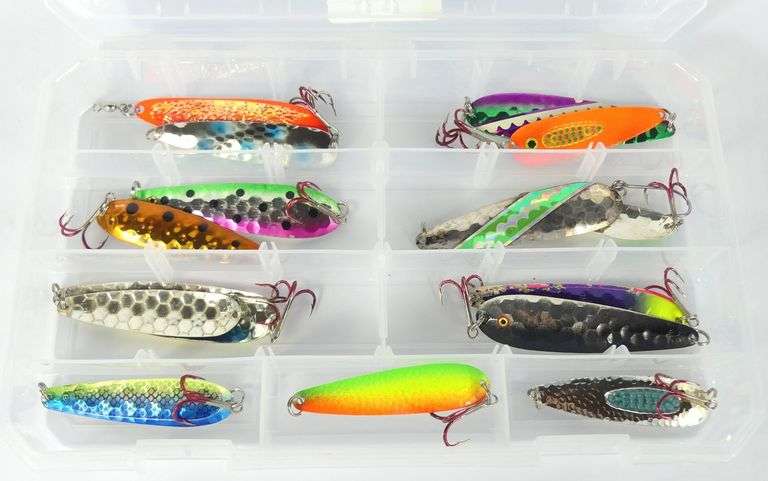 METAL FISHING SPOONS