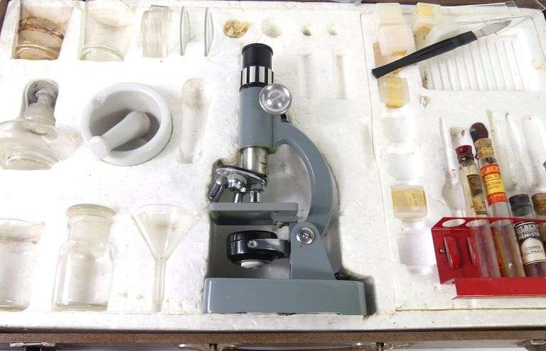 THREE MICROSCOPE SETS
