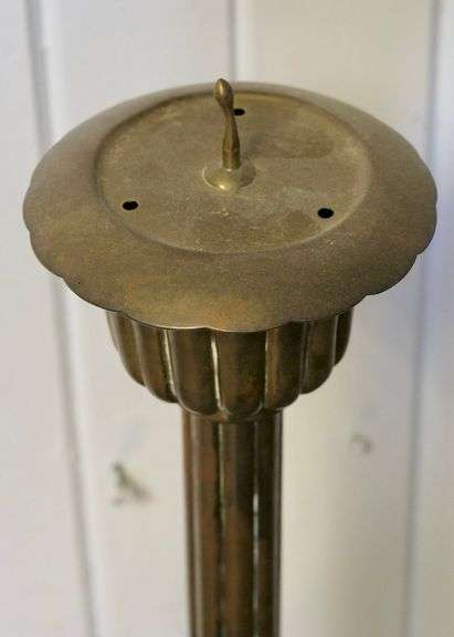 JAPANESE TEMPLE CANDLE STANDS