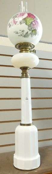 HINKS & SON PILLAR OIL LAMP