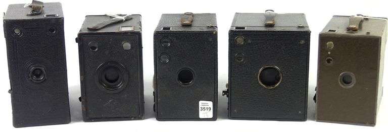 ANTIQUE BOX CAMERAS