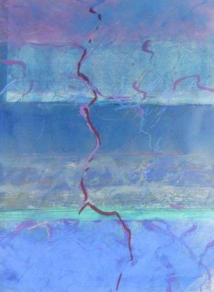 1988 ABSTRACT MIXED MEDIA