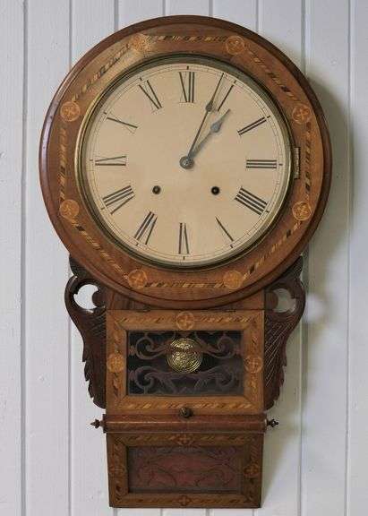 DROP DIAL WALL CLOCK