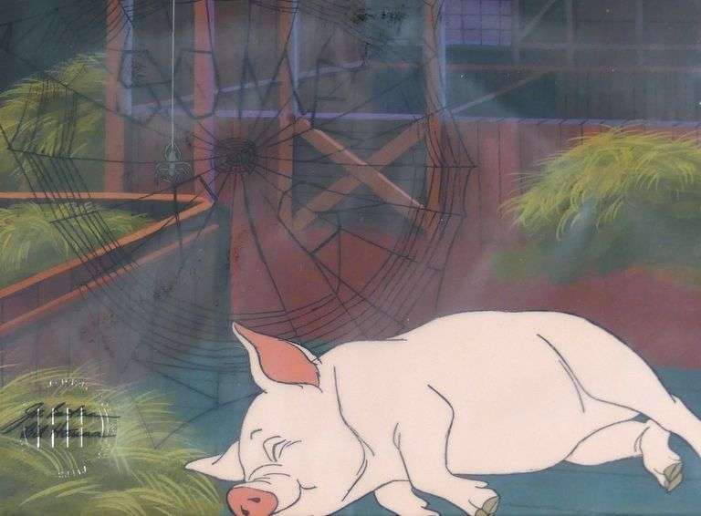 FOUR ANIMATION CELS