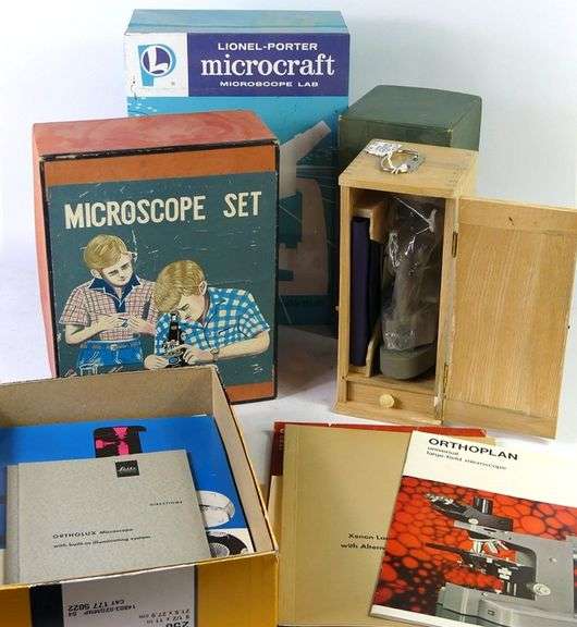 VINTAGE MICROSCOPES