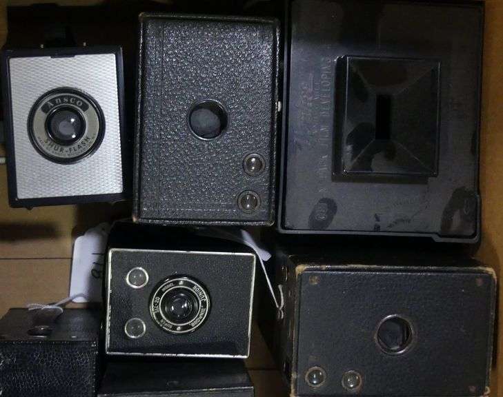 ANTIQUE BOX CAMERAS