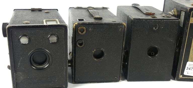 ANTIQUE BOX CAMERAS