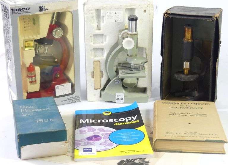 VINTAGE MICROSCOPES
