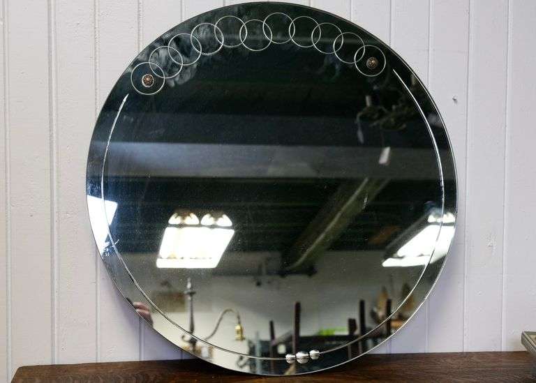 MIRROR, DEGARTHE PRINT, OIL PAINTING