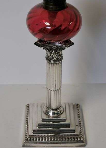 ANTIQUE OIL LAMP