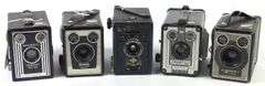 ANTIQUE BOX CAMERAS
