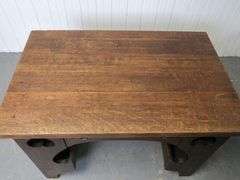 MISSION OAK DESK