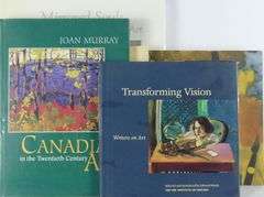 CANADIAN ART BOOKS INCLUDING SIGNED PAUL MURRAY WITH DRAWING