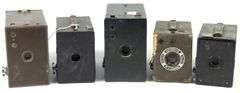 ANTIQUE BOX CAMERAS