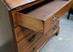 GEORGIAN BUREAU BOOKCASE