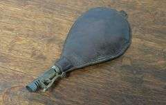 ANTIQUE SHOT FLASK