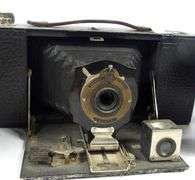 THREE ANTIQUE FOLDING CAMERAS