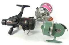 THREE FISHING REELS