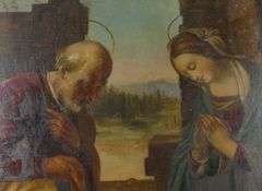 ANTIQUE OIL ON CANVAS