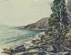 EIGHT WATERCOLOURS BY BARBARA COOK ENDRES