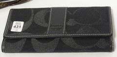 TWO DESIGNER WALLETS AND BAG