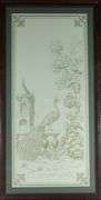 ART DECO STYLE ETCHED GLASS