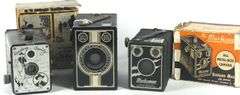 ANTIQUE BOX CAMERAS