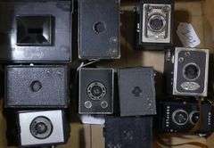 ANTIQUE BOX CAMERAS