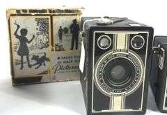 ANTIQUE BOX CAMERAS