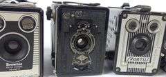 ANTIQUE BOX CAMERAS