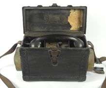 ANTIQUE FIELD TELEPHONE