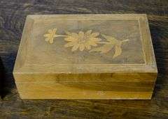 MUSIC BOX AND TRINKET BOX