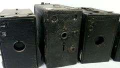 ANTIQUE BOX CAMERAS