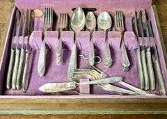 SILVERPLATED FLATWARE