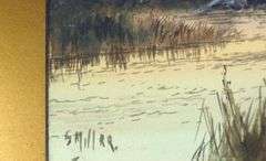 ANTIQUE SCOTTISH WATERCOLOUR