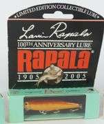 THREE LAURI RAPALA 100TH ANNIVERSARY LURES