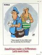 SET OF HERMAN POSTERS BY JIM UNGER