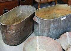 COPPER BOILERS AND PANS
