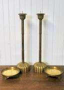 JAPANESE TEMPLE CANDLE STANDS