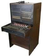 TELEPHONE OPERATOR'S SWITCHBOARD