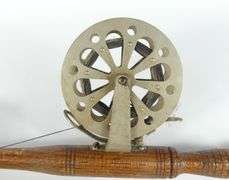 1940'S PLEUGER REEL & ROD